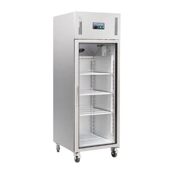 Polar G-serie Gastro 1-deurs koeling met glazen deur 600 lit beschikbaar voor biedingen