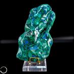 Azurite, malachite et chrysocolle brutes naturelles Forme, Antiquités & Art