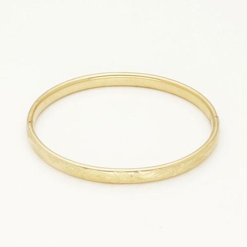 Armband - 14 karaat Geel goud, Handtassen en Accessoires, Armbanden