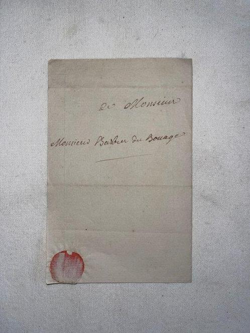 Barthélémy Jean-Jacques, abbé (1716-1795), homme de lettres,, Verzamelen, Film en Tv