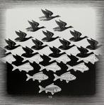 M.C. Escher (1898-1972) after - Sky and Water, 1938