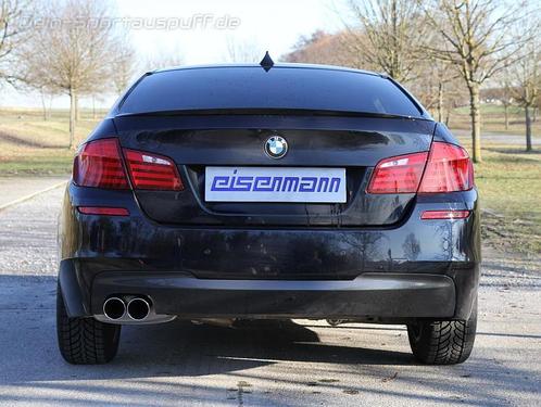 Einddemper 5-serie Sedan F10 LCI / F10 | Eisenmann Race 2x Ø, Auto-onderdelen, Uitlaatsystemen, Nieuw, Verzenden