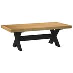 vidaXL Salontafel NOAIN X-vormige poten 120x60x40 cm massief, Huis en Inrichting, Verzenden, Nieuw