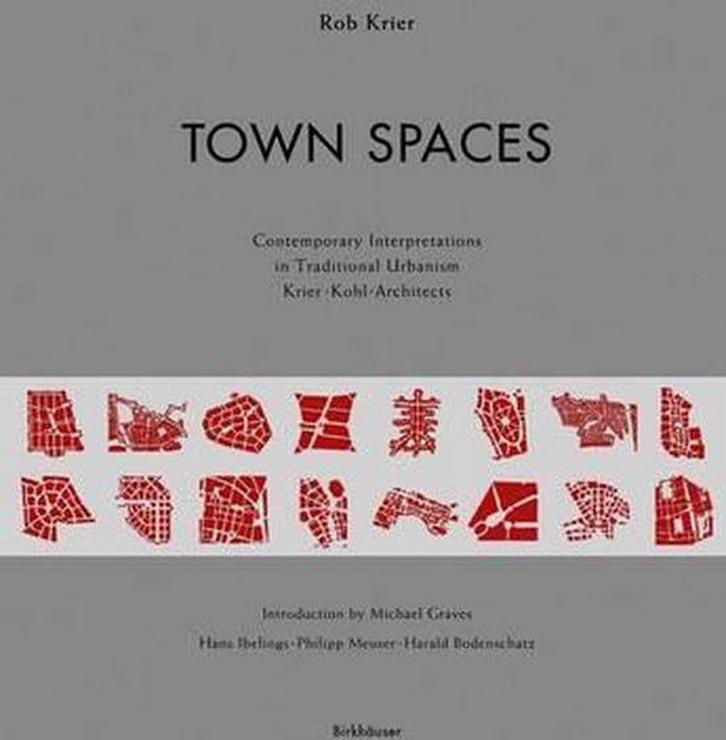 Town Spaces 9783764369422 Rob Krier, Boeken, Taal | Engels, Gelezen, Verzenden