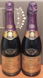 1976 Veuve Clicquot, Carte dOr - Champagne Brut - 2 Flessen, Verzamelen, Wijnen, Nieuw