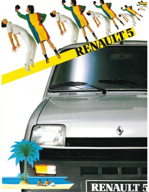1983 RENAULT 5 BROCHURE NEDERLANDS, Boeken, Auto's | Folders en Tijdschriften