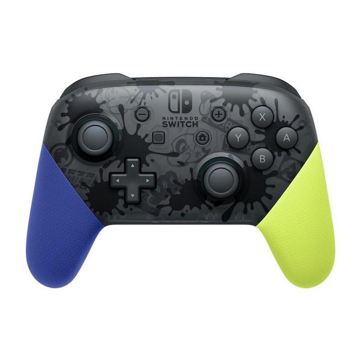 Nintendo Switch Pro Controller Splatoon 3 Edition, Games en Spelcomputers, Spelcomputers | Nintendo Switch, Zo goed als nieuw