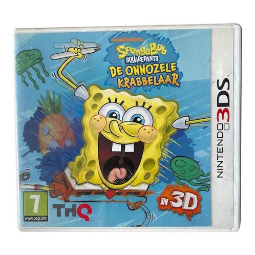 SpongeBob Squarepants De Onnozele Krabbelaar - EUR (3DS), Games en Spelcomputers, Games | Nintendo 2DS en 3DS, Verzenden