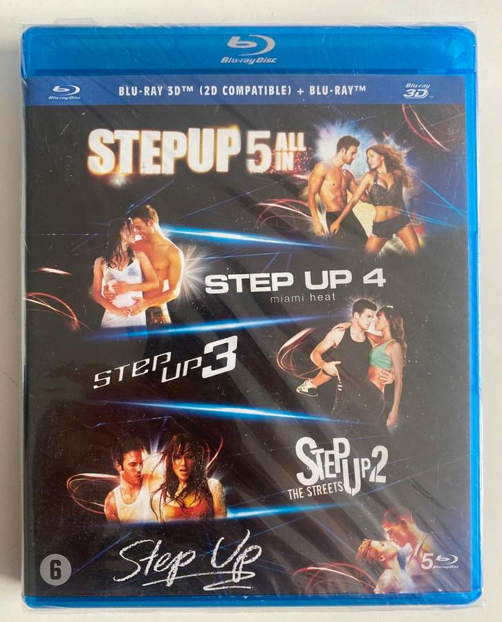 STEP UP THE COMPLETE COLLECTION (IN SEAL) (BLURAY), Cd's en Dvd's, Blu-ray, Gebruikt