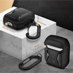 Shockproof Hoesje voor AirPods 1 / 2 met Karabijnhaak -, Telecommunicatie, Verzenden, Nieuw