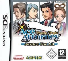 Ace Attorney Justice For All-Standaard (NDS) Gebruikt, Games en Spelcomputers, Games | Nintendo DS, Ophalen of Verzenden