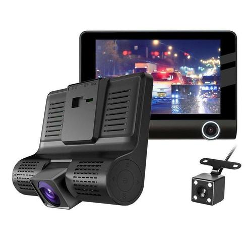 T7 Taxi Triple 3CH 4.0 inch LCD dashcam, Autos : Divers, Accessoires de voiture, Envoi