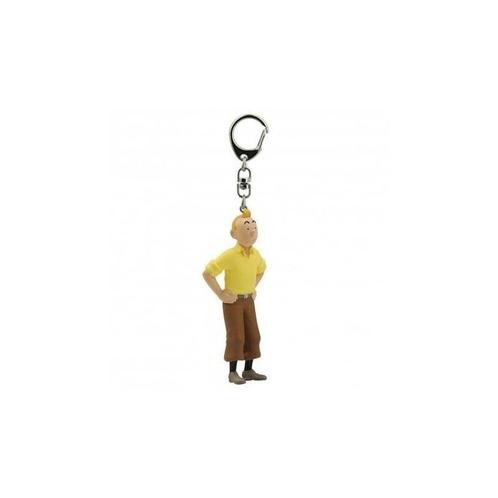 Kuifje PVC Sleutelhanger Kuifje Staand Krab, Verzamelen, Stripfiguren, Ophalen of Verzenden
