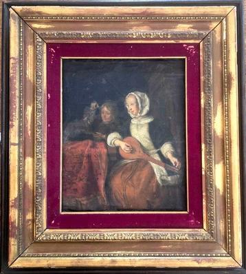Eglon Hendrik van der Neer (1634-1703), Suiveur de - Donna