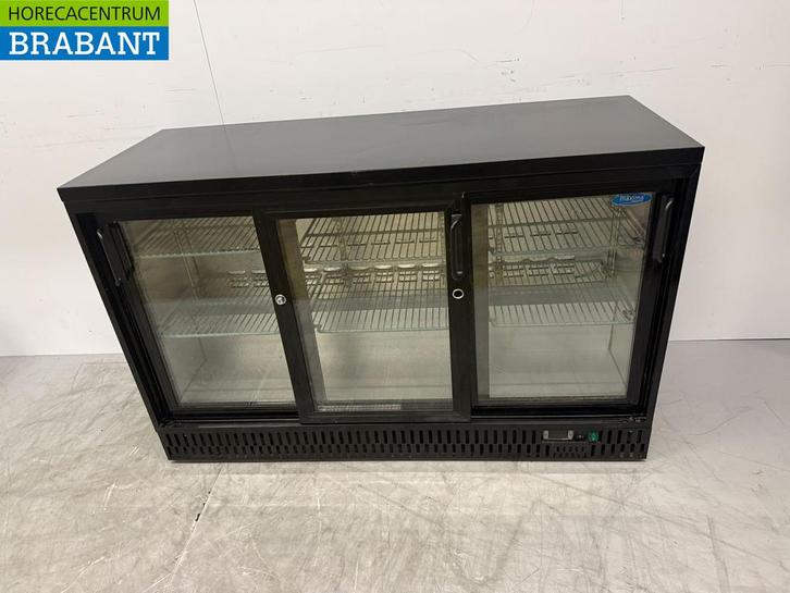 Barkoeling 3 Glazen Schuifdeuren 135 cm 230V Horeca, Articles professionnels, Horeca | Équipement de cuisine, Enlèvement ou Envoi