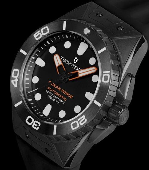 Tecnotempo -  Divers 1000M Ocean Force - Automatic -, Handtassen en Accessoires, Horloges | Heren