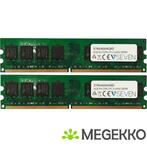 V7 2X2GB KIT DDR2 800MHZ CL6 4GB DDR2 800MHz geheugenmodule, Nieuw, Verzenden