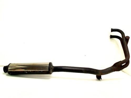 Suzuki GSX 750 F 1989-1997 0935 UITLAAT DEMPER RECHTS 20C0, Motoren, Onderdelen | Suzuki, Gebruikt, Ophalen of Verzenden