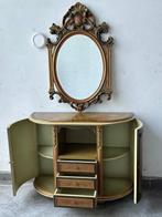 Kabinet - Venetiaanse lakstijl - Glas, Hout - Mobiel bombato