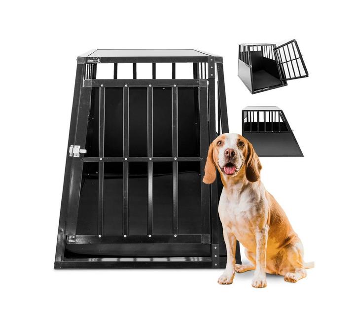 MaxxPet AutoBench 1 deurs - 65x91x69cm (Autobenches, Honden), Dieren en Toebehoren, Hondenbenches, Nieuw, Ophalen of Verzenden