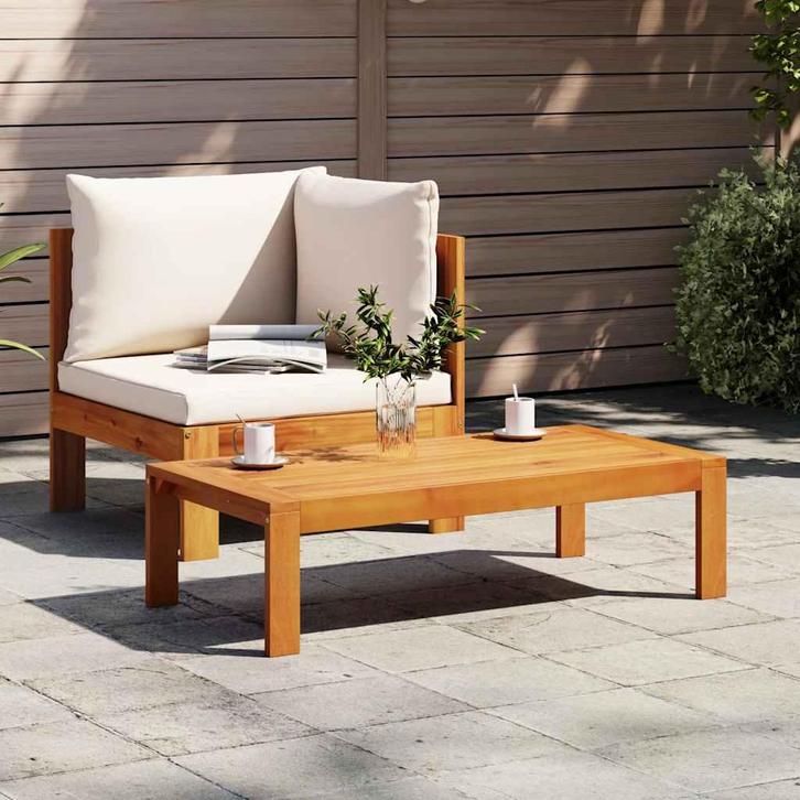 Acacia Loungeset 2-delig | Retour Deal | 51% Korting, Tuin en Terras, Tuinsets en Loungesets, Nieuw, Hout, Loungeset, Verzenden