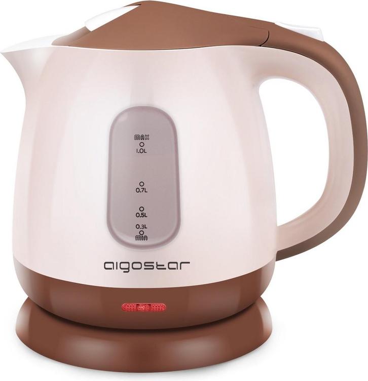 Waterkoker - Elektrisch - 1L - 1100W - Wit, Huis en Inrichting, Woonaccessoires | Overige, Verzenden