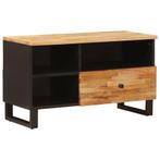 vidaXL TV Kast met lade Bruin 80 x 33 x 46 cm Massief Mango, Verzenden