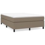 Goedkoop Bedframe 140x200 Taupe|Retour Deal, Verzenden, 140 cm, 200 cm, Nieuw