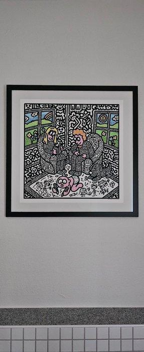 Mr Doodle (Sam Cox) (1994) - Mr Doodle Family, Antiek en Kunst, Kunst | Designobjecten