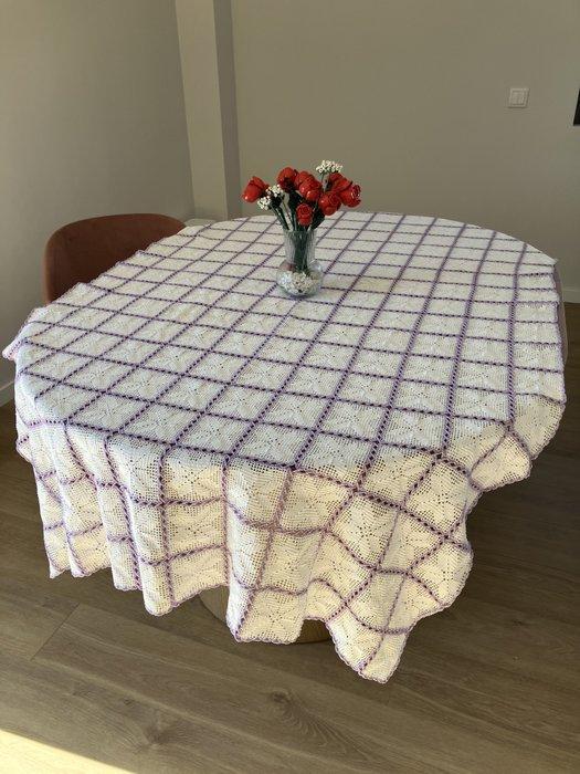 Handmade - Tafelkleed - 220 cm - 120 cm, Antiek en Kunst, Antiek | Tapijten, Tafelkleden en Textiel