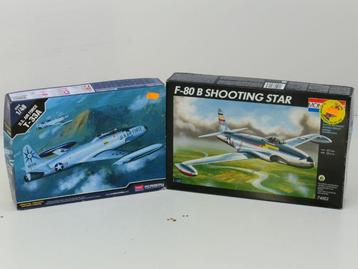Schaal 1:48 Academy 12240 Monogram 74003 T-33A F-80B Shoo..., Ophalen of Verzenden