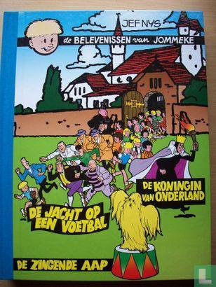 Jommeke - De jacht op een voetbal + De zingende aap + De..., Boeken, Stripverhalen, Zo goed als nieuw, Eén stripboek, Verzenden