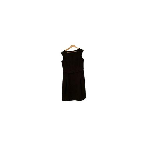 Zwart River Woods Midi jurk XL / 42, Kleding | Dames, Merkkleding | Jurken, Zwart, Zo goed als nieuw, Verzenden