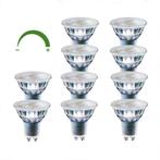 AANBIEDING Voordeelpak 10 stuks LED Spot 5.5W  GU10 Dimbaar, Huis en Inrichting, Lampen | Spots, Verzenden, Nieuw, Glas