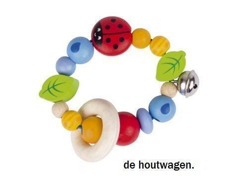 Houten Rammelaar of Bijtring Mooie Modellen Bij de Houtwagen, Enfants & Bébés, Jouets | Jouets en bois, Envoi