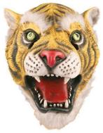 Latex tijger masker, Hobby en Vrije tijd, Nieuw, Ophalen of Verzenden