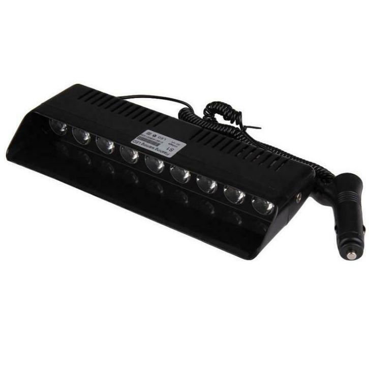 ORANJE 9 LED Dashboard Strobe Flash zwaailicht, Huis en Inrichting, Lampen | Hanglampen, Verzenden