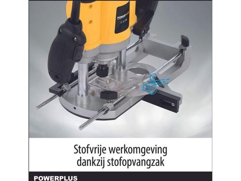 Powerplus POWX093 Bovenfrees - 1500W - Max. diepte: 50mm -, Huis en Inrichting, Woonaccessoires | Overige, Zo goed als nieuw, Verzenden