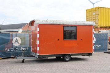 Veiling: Kantoorunit Aanhangwagen Atec 1300kg, Autos : Divers, Remorques, Ophalen