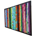 Ksavera - Abstract painting A1225 - impasto triptych - XXL