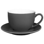 Cappuccinokopjes | CAFÉ | Keramiek | Grijs | 34cl | 12, Zakelijke goederen, Verzenden, Nieuw in verpakking