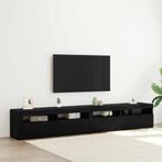 vidaXL TV-meubel Set 3 pcs Zwart eiken 240 x 35 x 40 cm, Verzenden, Nieuw