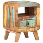 vidaXL Nachtkastje 30x30x41 cm massief gerecycled hout, Huis en Inrichting, Kasten | Dressoirs, Verzenden, Nieuw