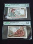 Frankrijk - 2 banknotes - 1 x 20 - 1 x 50 Francs - Various