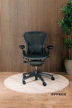 Refurbished Herman Miller Aeron Incl Garantie En Factuur!, Huis en Inrichting, Bureaustoelen, Verzenden, Zwart, Zo goed als nieuw