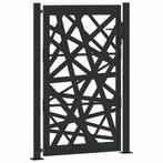 Stalen Tuinpoort met Lichtontwerp | Tweede Kansje! | OP=OP, Tuin en Terras, Met poort, Verzenden, Nieuw, Tuinhek