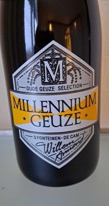 3 Fonteinen & De Cam - Millénium Geuze - 75cl, Verzamelen, Wijnen