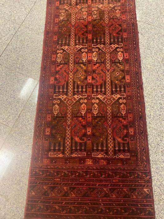 Afghan - Tapijt - 200 cm - 60 cm, Huis en Inrichting, Stoffering | Tapijten en Vloerkleden