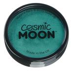 Cosmic Moon Metallic Pro Face Paint Cake Pots Green 36g, Verzenden