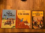 Tintin T2 + T7 + T14 - 3x C - 3 Albums - Herdruk - 1957, Boeken, Stripverhalen, Nieuw